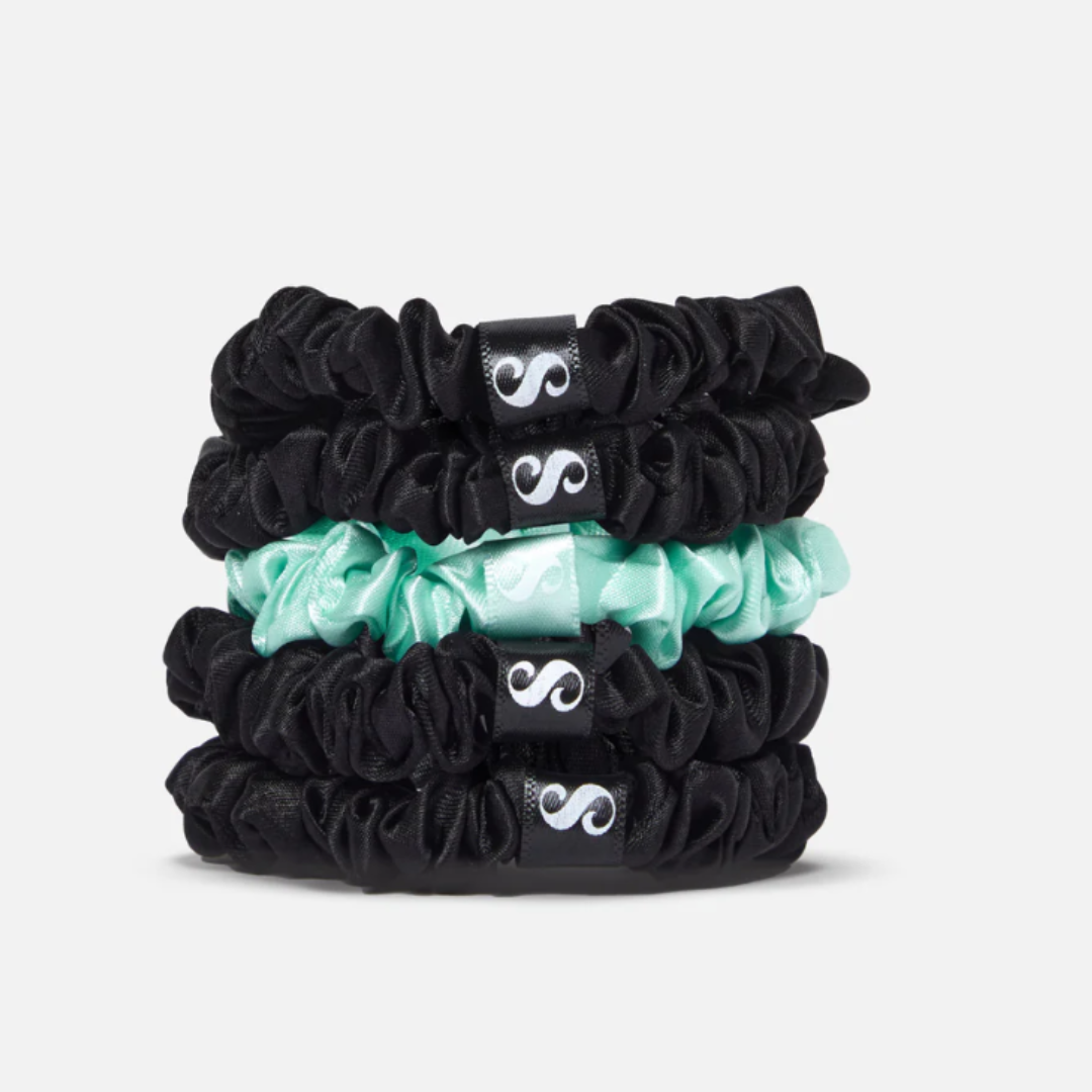 The Smooth Company Silky Satin Hair Ties