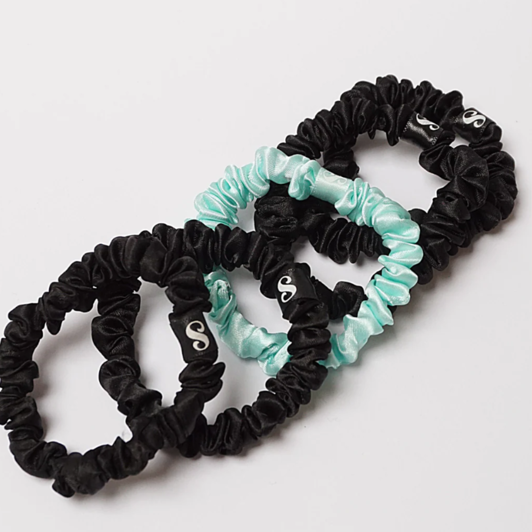 The Smooth Company Silky Satin Hair Ties