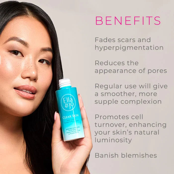 Ella & Jo Clear Skin - AHA & BHA Clarifying Liquid