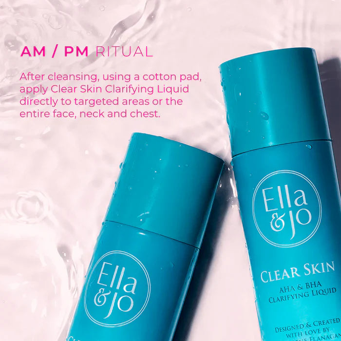 Ella & Jo Clear Skin - AHA & BHA Clarifying Liquid