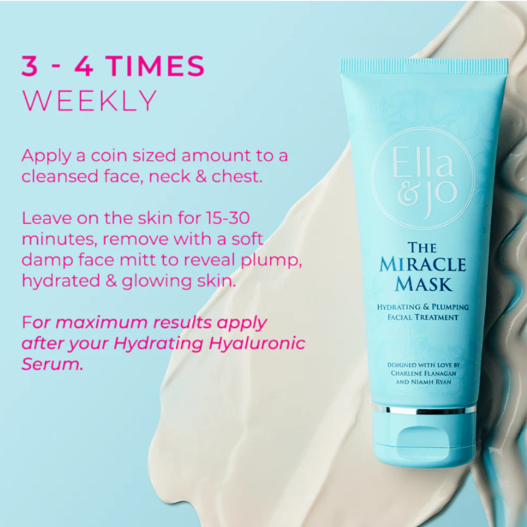 Ella & Jo The Miracle Mask - Hydrating And Plumping