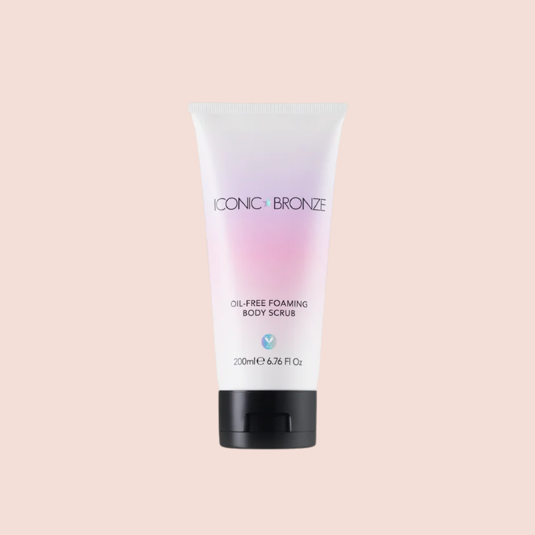Iconic Bronze Oil-Free Foaming Body Scrub