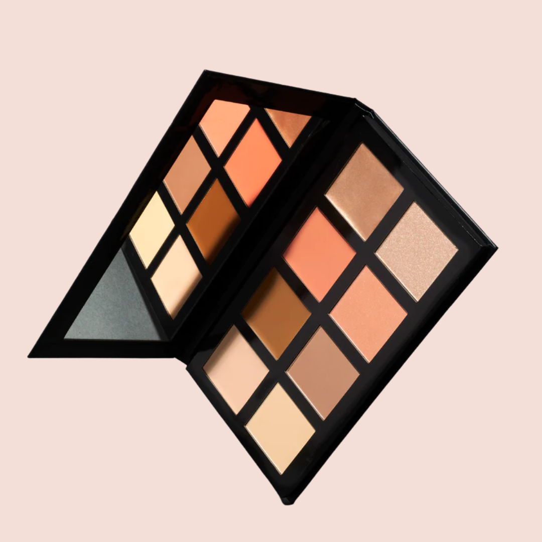 Iconic Bronze Face Case Cream and Powder Palette