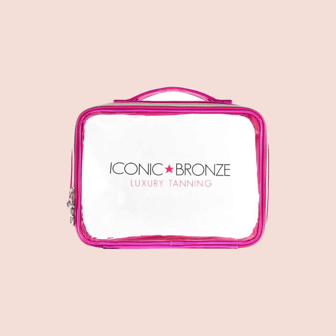 Iconic Bronze Cosmetic Bag