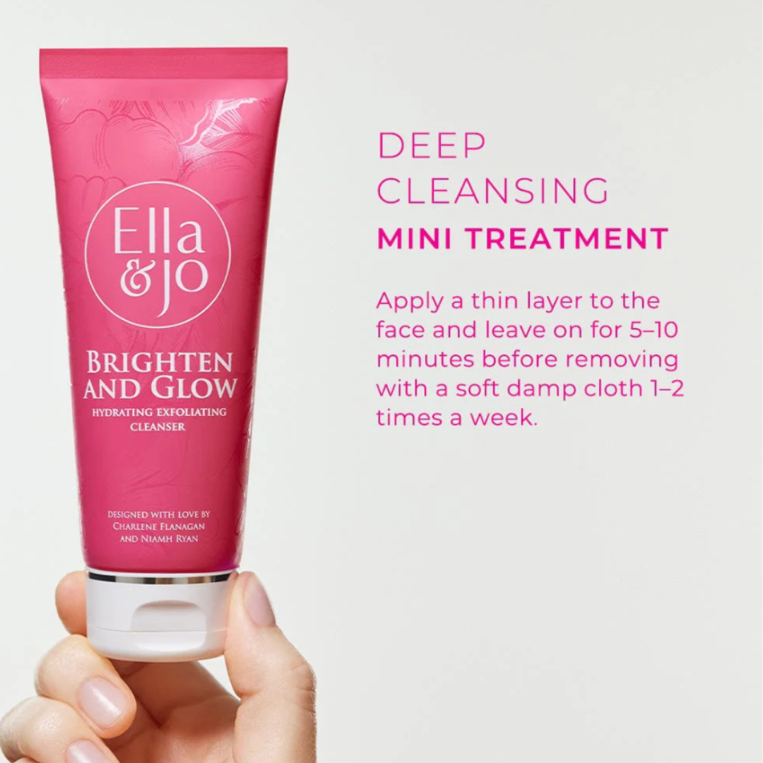 Ella & Jo Brighten & Glow Hydrating Exfoliating Cleanser
