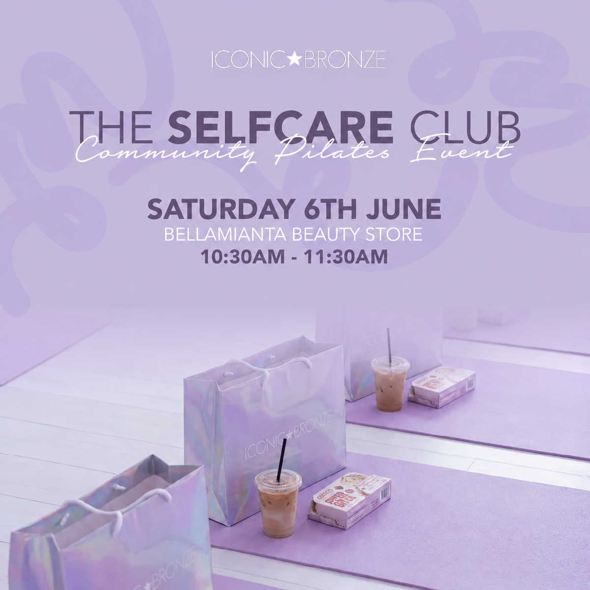 The SelfCare Club: Iconic Bronze Community Pilates Event