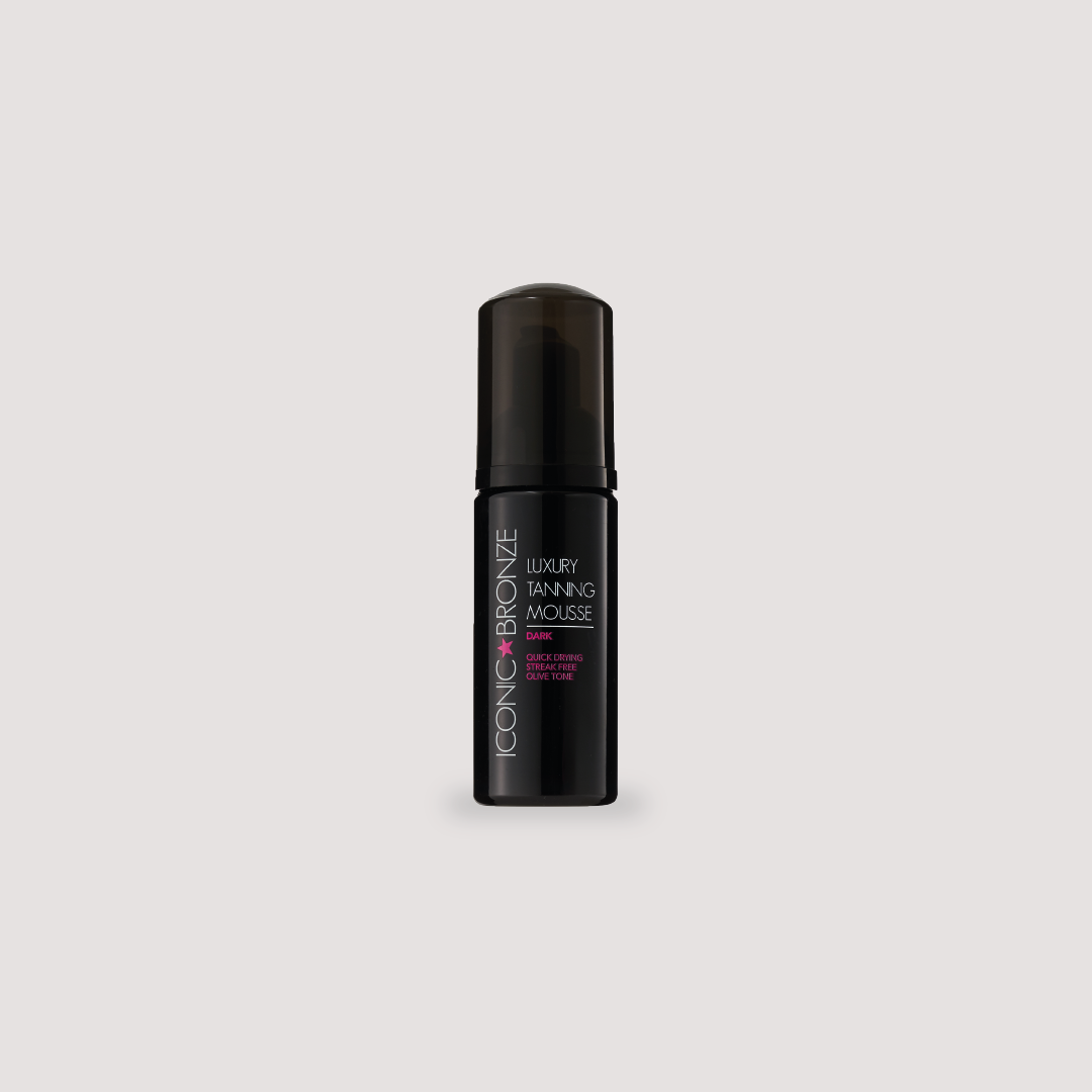 Iconic Bronze Travel Sized Dark Luxury Tanning Mousse 50ml