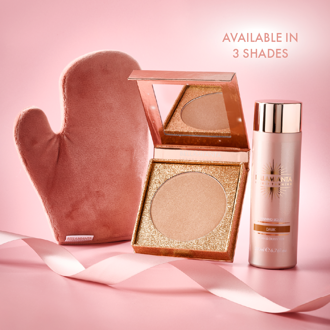 Bow Tied Glow Liquid Gold Tanning Gift Set