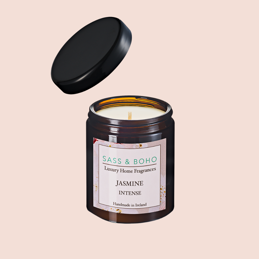 Sass &amp; Boho Jasmine Intense Luxury Apothecary Candle