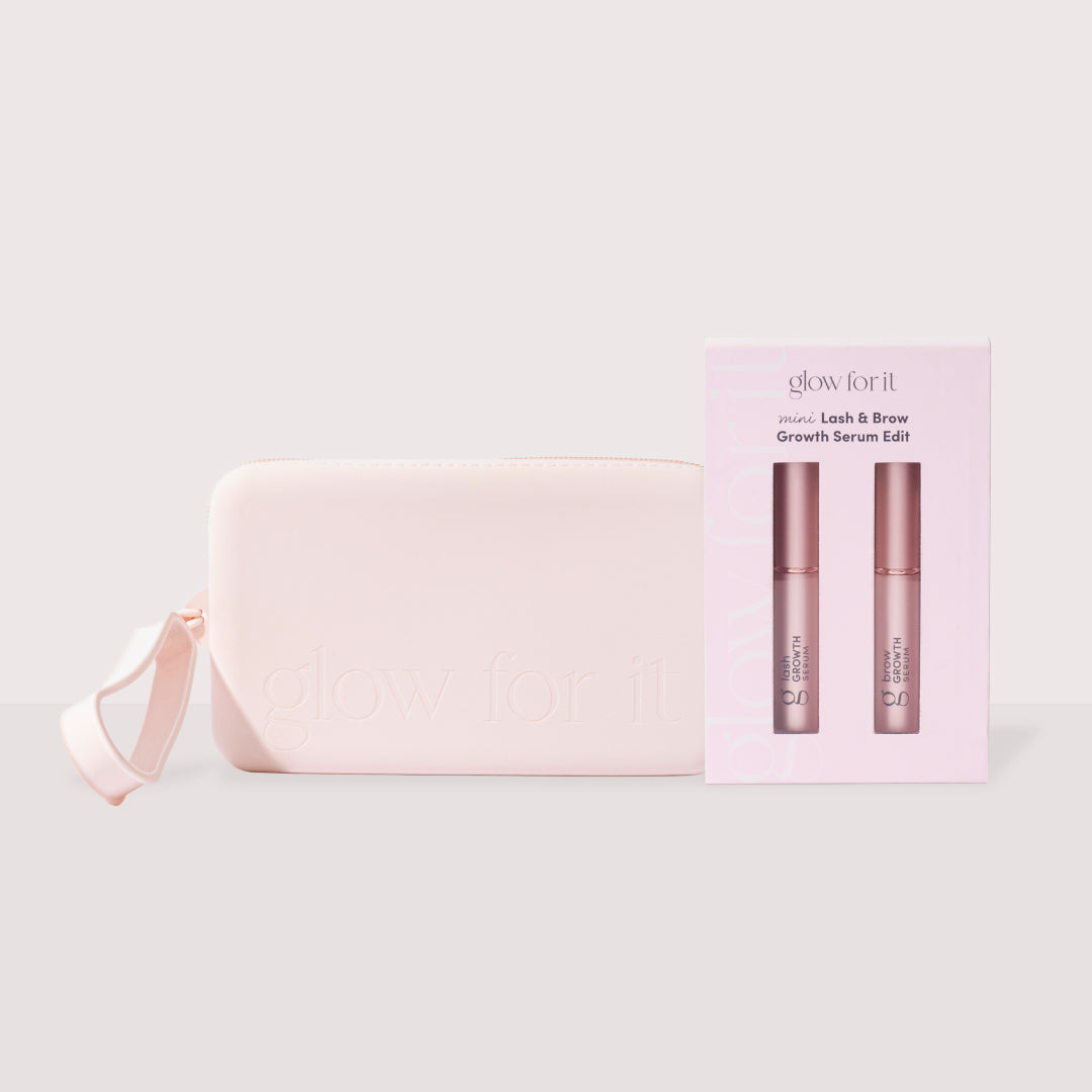 Glow For It Mini Lash + Brow Growth Serum Set