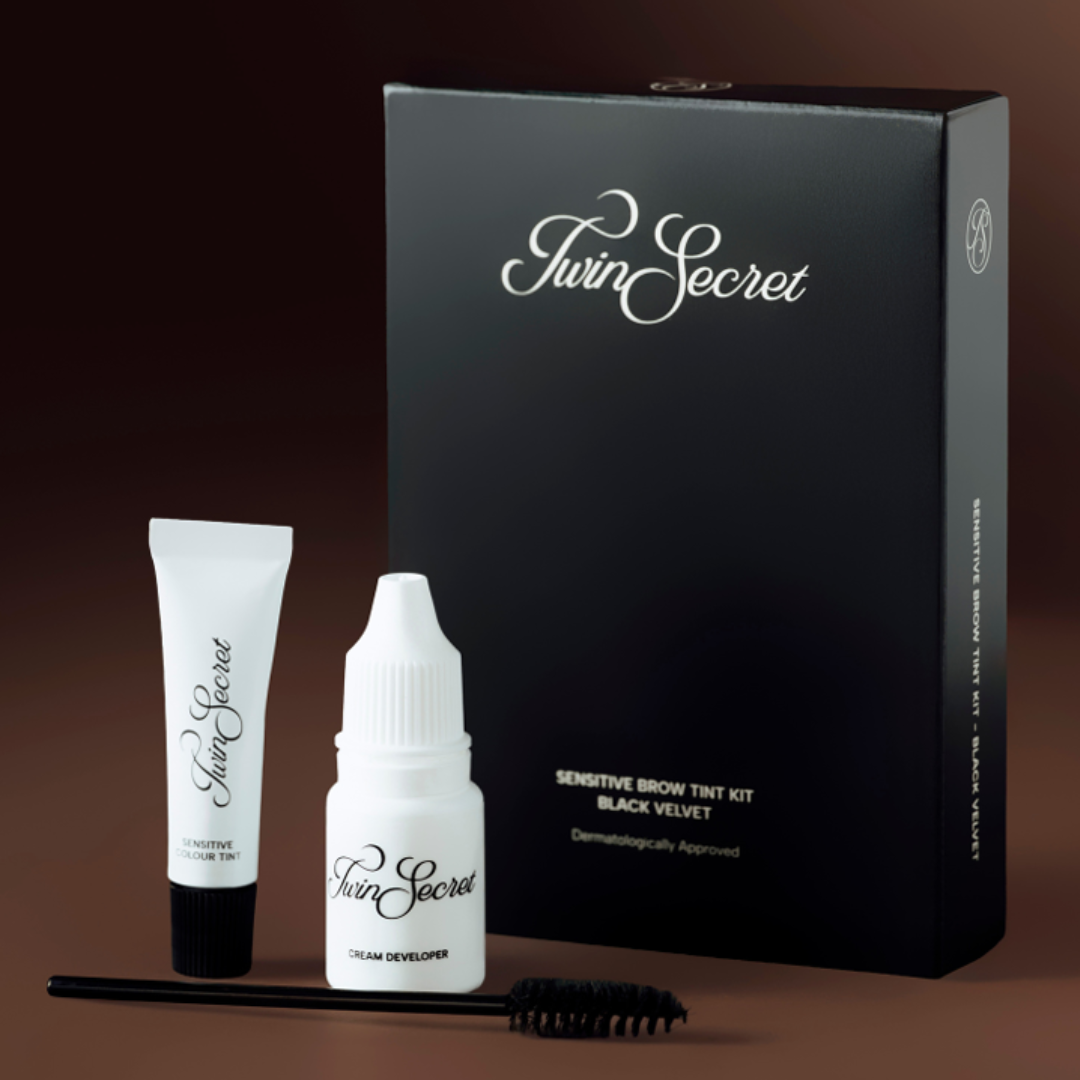 Twin Secret Sensitive Brow Tint Kit - Black Velvet