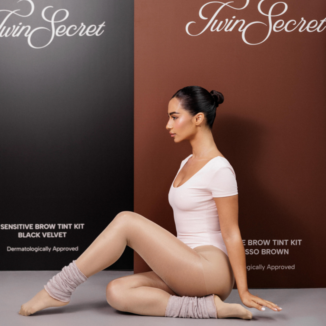 Twin Secret Sensitive Brow Tint Kit - Espresso Brown