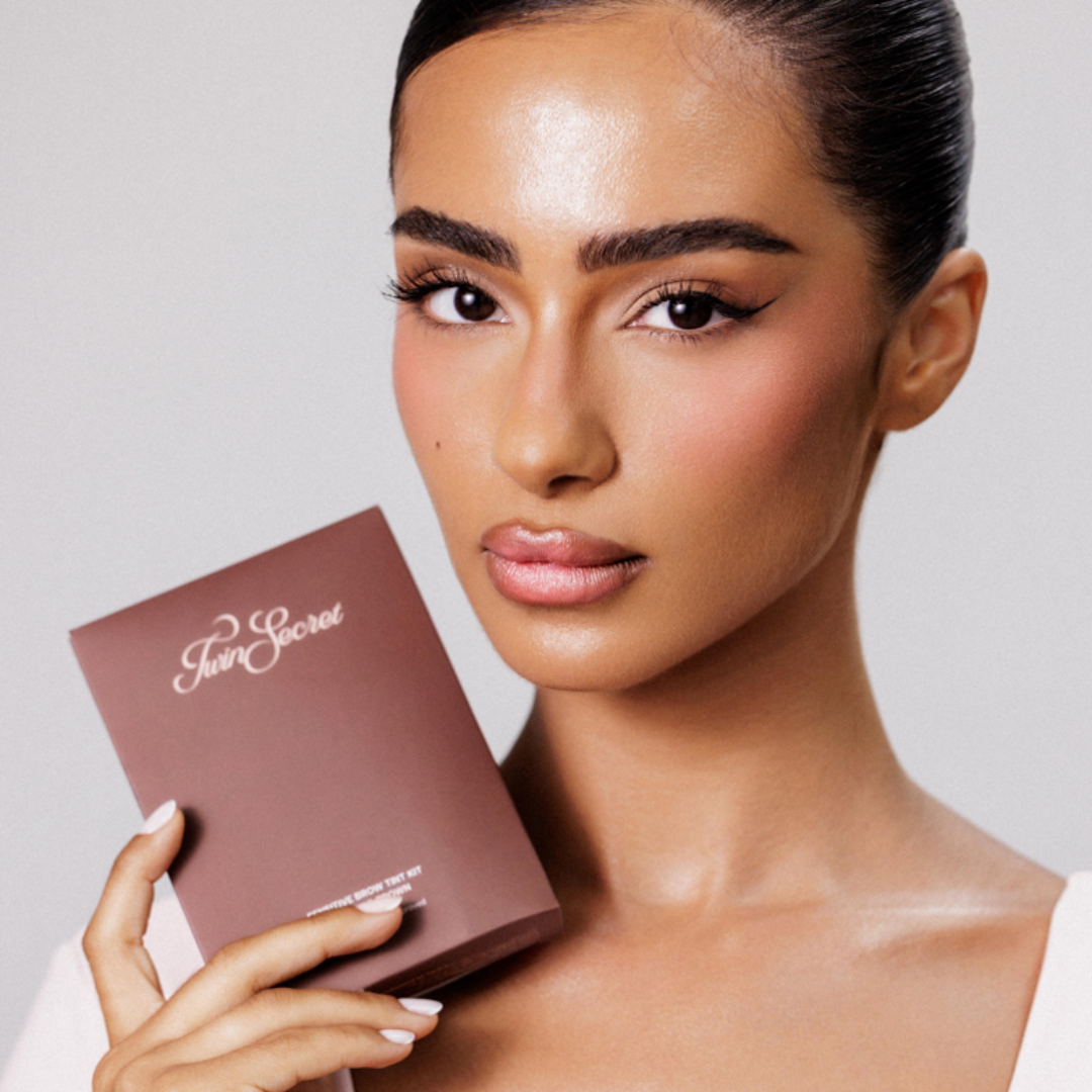 Twin Secret Sensitive Brow Tint Kit - Espresso Brown