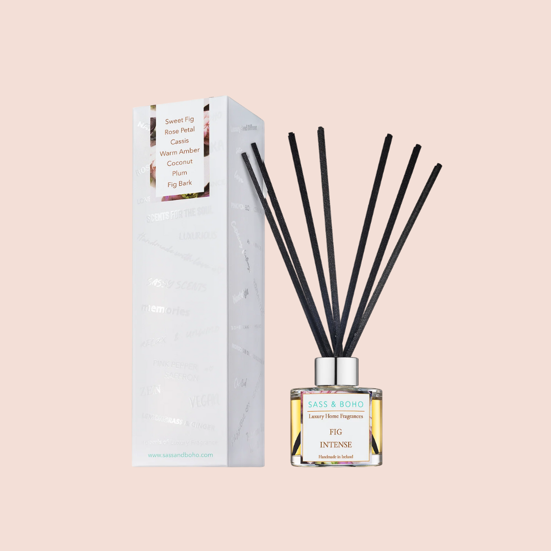 Sass &amp; Boho Fig Intense Reed Diffuser