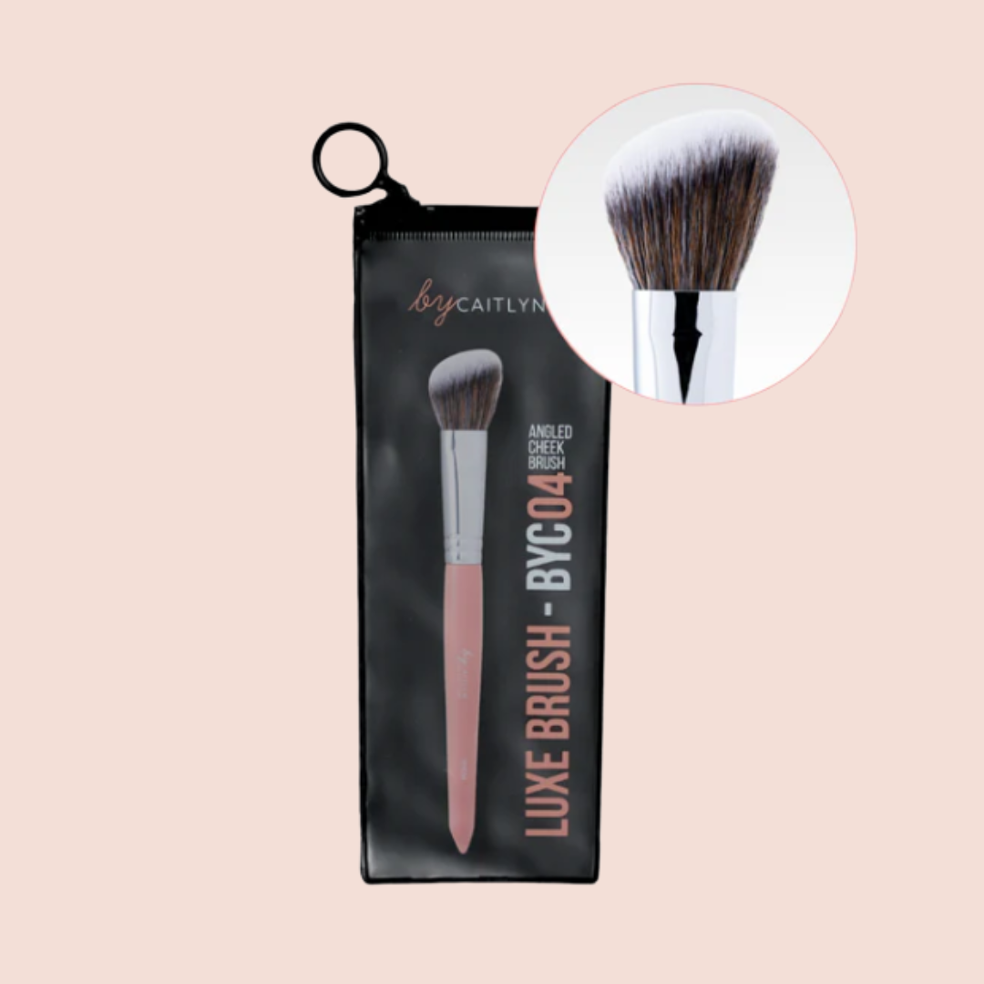 By Caitlyn BYC04 Angled Cheek Luxe Brush