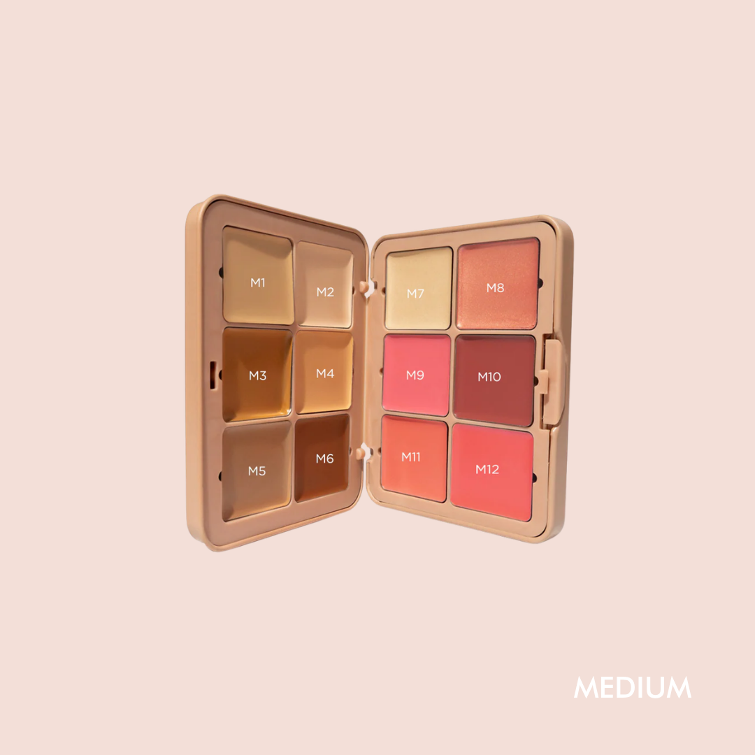 SOSU Cosmetics Complete Canvas Complexion Palette
