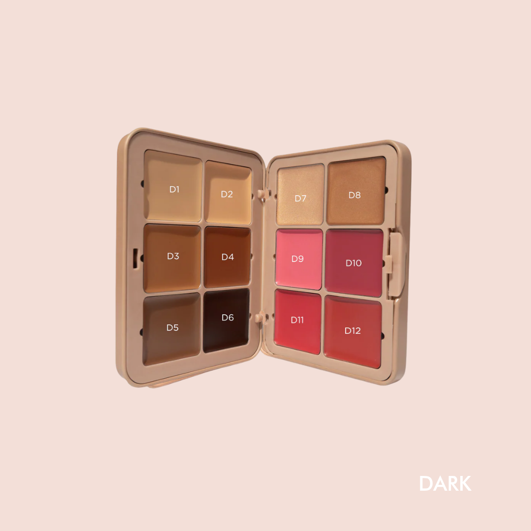 SOSU Cosmetics Complete Canvas Complexion Palette