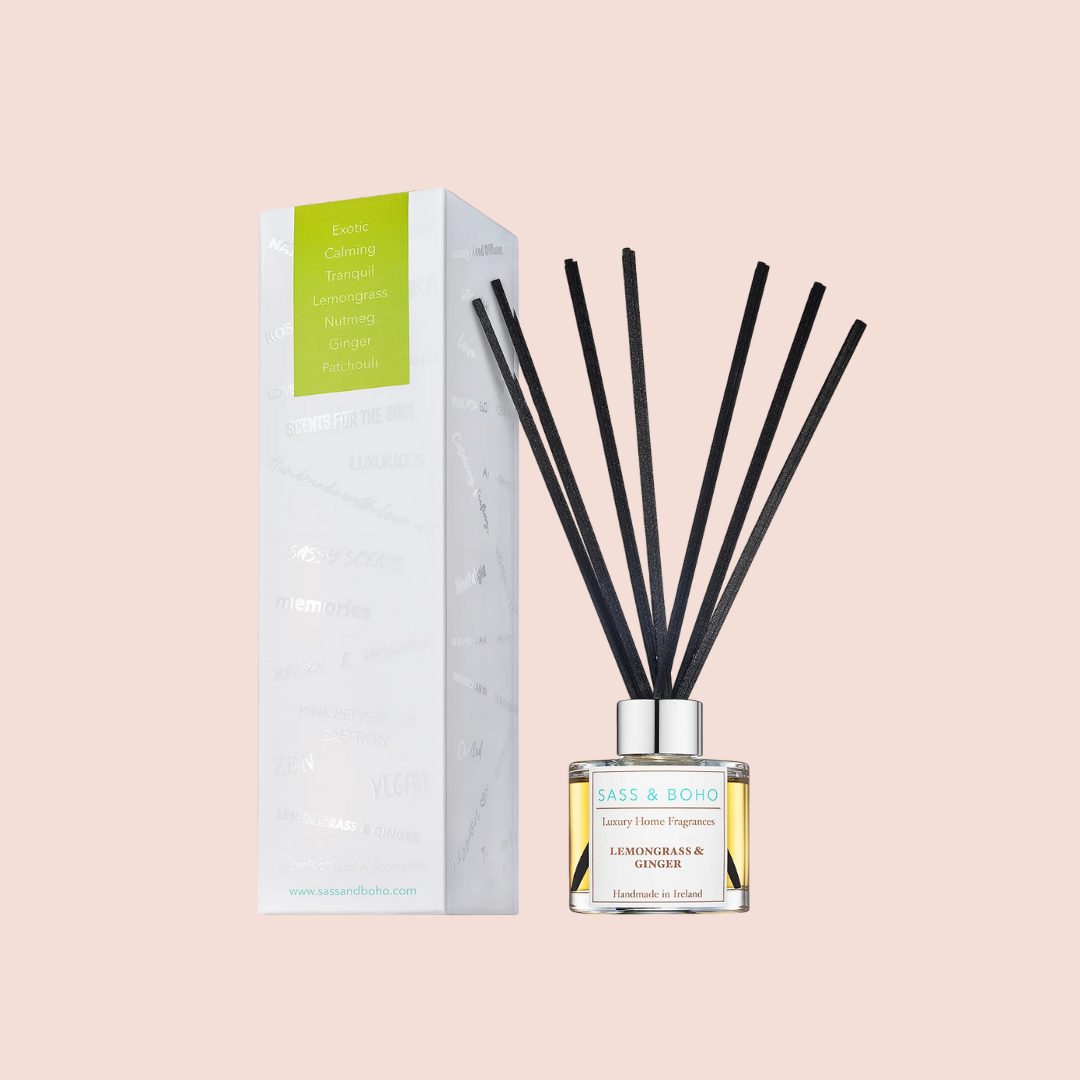 Sass &amp; Boho Lemongrass &amp; Ginger Reed Diffuser