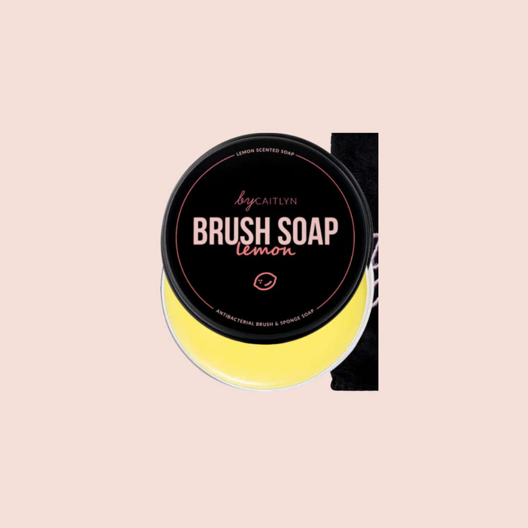 By Caitlyn Antibacterial Lemon Brush Soap