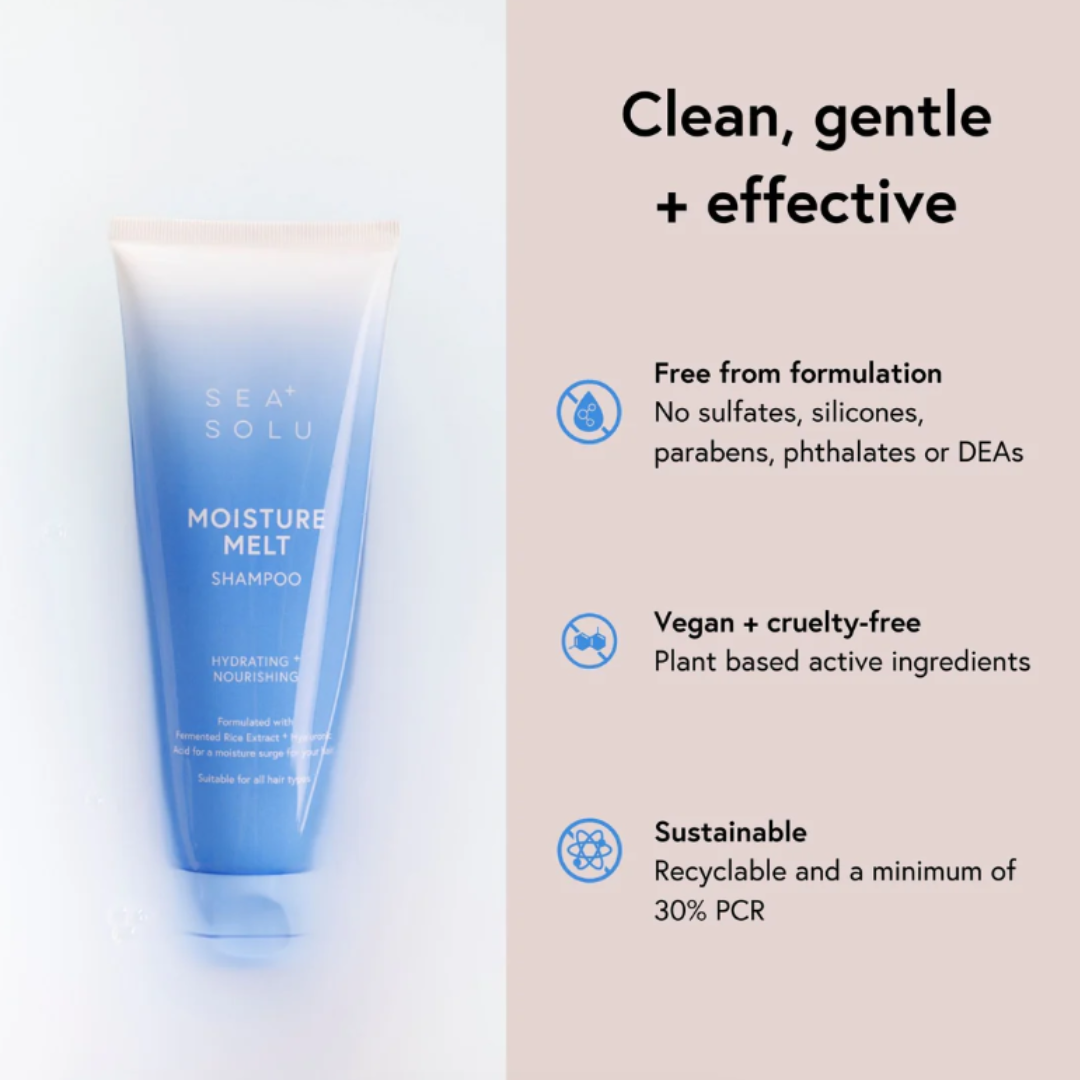 SEA + SOLU Moisture Melt Shampoo