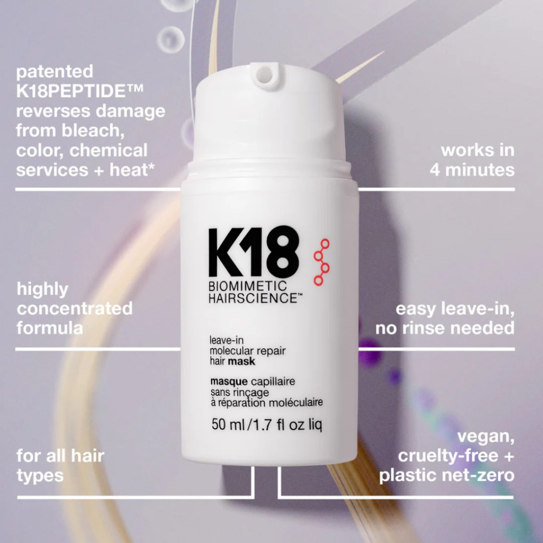 K18 Leave In Molecular Repair Hair Mask 15ml