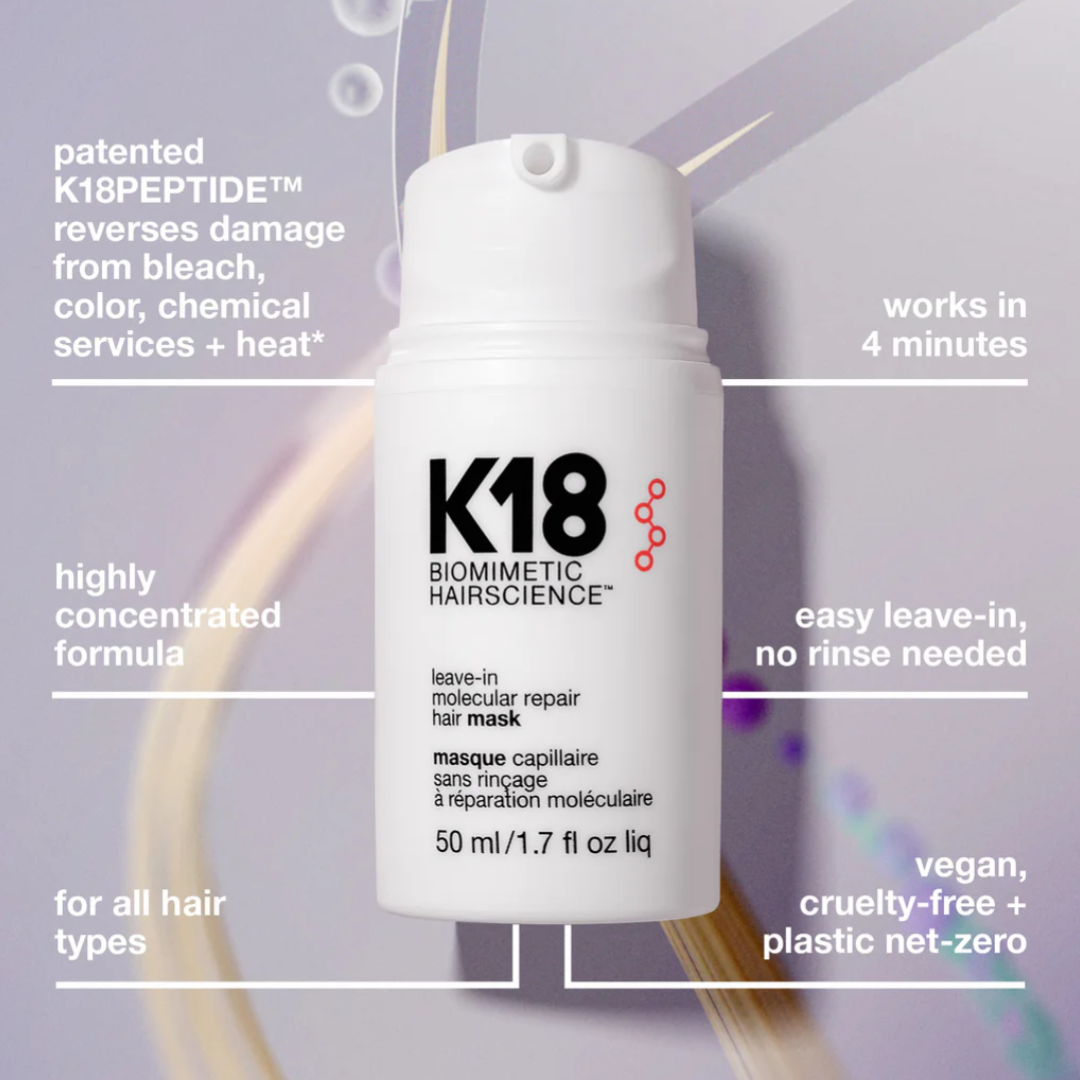 K18 Leave In Molecular Repair Hair Mask 50ml