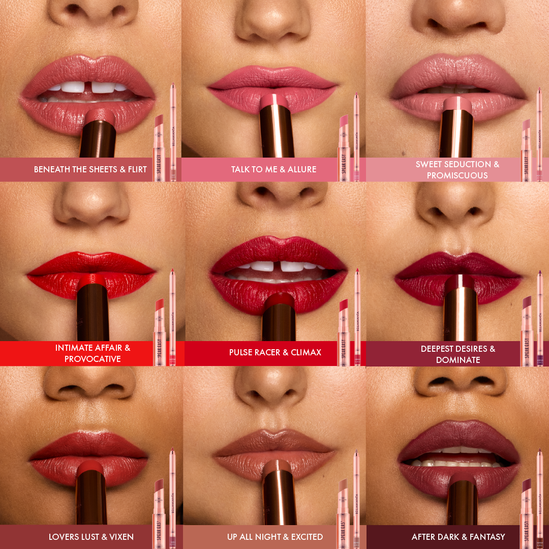 Bellamianta Speak Easy Lip Liners Bellamianta Speak Easy Lip Liners