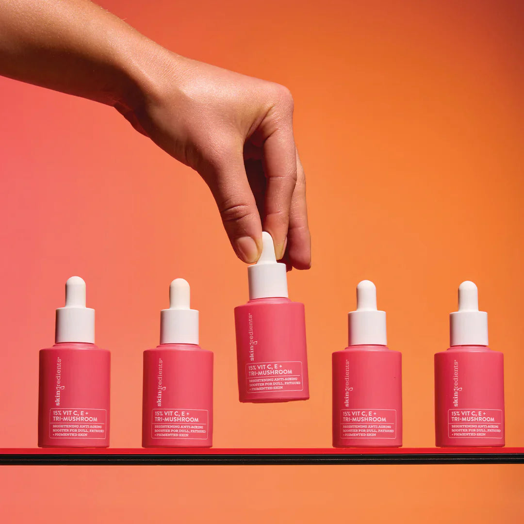 Skingredients 15% Vitamin C, E & Tri-Mushroom 30ml