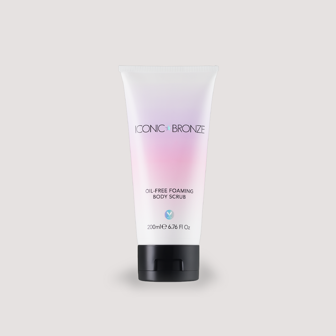 Iconic Bronze Oil-Free Foaming Body Scrub